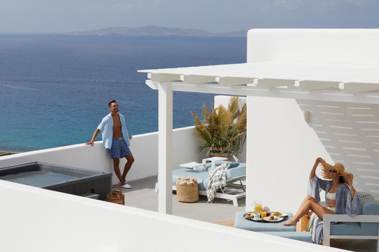 ホテル Epic Blue Mykonos Houlakia  エクステリア 写真